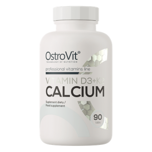 OstroVit Witamina D3 + K2 + Wapń 90 tabletek