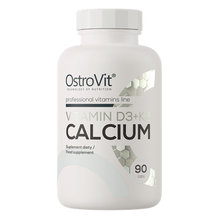 OstroVit Witamina D3 + K2 + Wapń 90 tabletek
