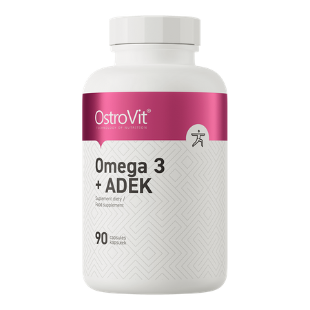 OstroVit Omega 3 + ADEK 90 kapsułek