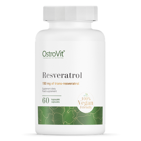OstroVit Resweratrol VEGE 60 kapsułek