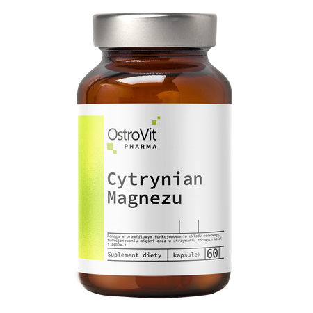 OstroVit Pharma Cytrynian Magnezu 60 kapsułek