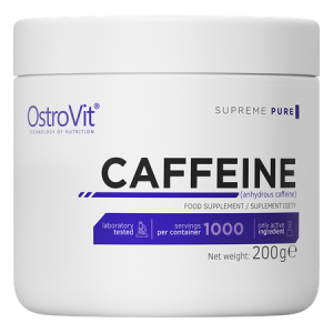 OstroVit Kofeina w proszku 200 g naturalny