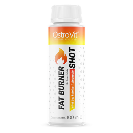 OstroVit Fat Burner Shot bez kofeiny 100 ml ananasowy
