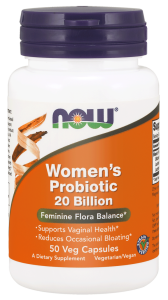 NOW Foods Womens Probiotic 20mld 50 kaps Lactis acidophilus rhamnosus