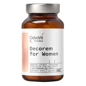 OstroVit Pharma Decorem For Women 60 kapsułek Biotyna Witaminy
