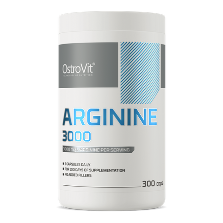 OstroVit Arginina 3000 mg 300 kapsułek
