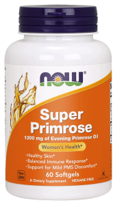 NOW Foods Super Primrose Super Olej z Wiesiołka 60 kaps