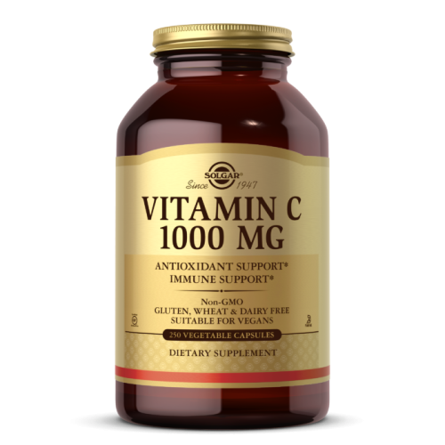 Solgar VITAMIN C 1000 MG VEGE Witamina C 250kaps