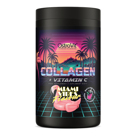 OstroVit Kolagen + Witamina C 400 g Miami Vibes