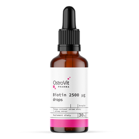 OstroVit Pharma Biotyna 2500 µg w kroplach 30 ml