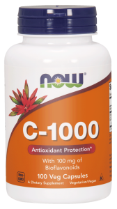 NOW Foods Witamina C-1000 100kaps rutyna