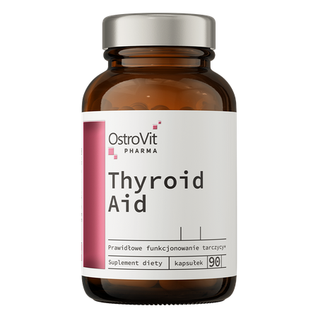 OstroVit Pharma Thyroid Aid 90 kapsułek Tyrozyna Ashwagandha