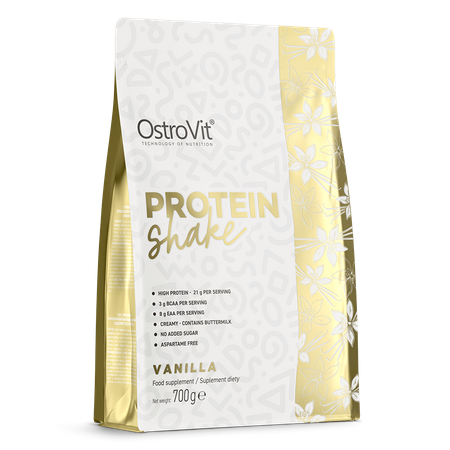 OstroVit Protein Shake 700 g waniliowy Białko sojowe