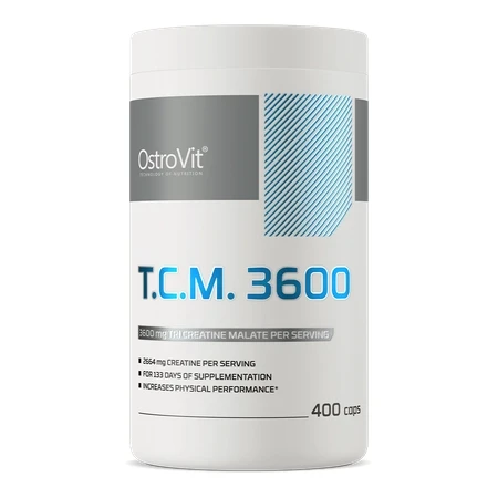 OstroVit Jabłczan Kreatyny 3600 mg 400 kapsułek 
