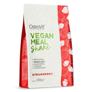 OstroVit Vegan Meal Shake 1000 g truskawkowy Białko sojowe