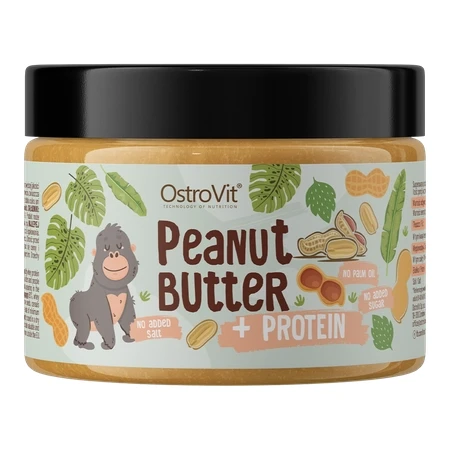 OstroVit Krem Orzechowy z Białkiem 500 g gładki