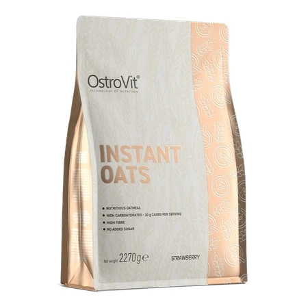 OstroVit Instant Oats 2270 g truskawkowy Owsianka