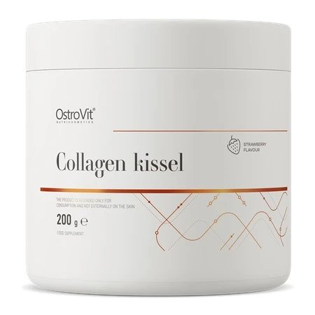 OstroVit Kolagenowy Kisiel 200 g truskawkowy