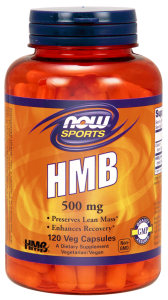 NOW Foods HMB 500 mg – kwas beta-hydroksymetylomasłowy – 120 kaps