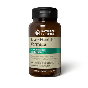 Nature`s Sunshine Liver Health Formula (100 kaps.) Łopian Kurkuma Kozieradka