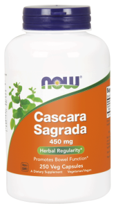 NOW Foods Cascara Sagrada 450 mg – 250kaps
