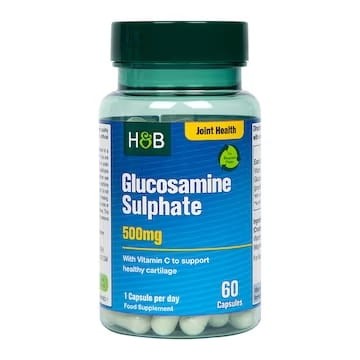 Holland & Barrett Glucosamine Sulphate 500mg 60 Capsules Glukozamina