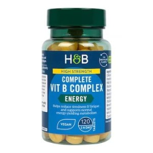 Holland & Barrett High Strength Complete Vit B Complex 120 Tablets Witamina B komplex