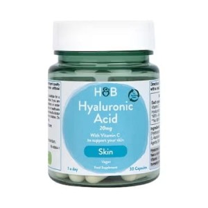 Holland & Barrett Hyaluronic Acid 20mg 30 Capsules Kwas hialuronowy