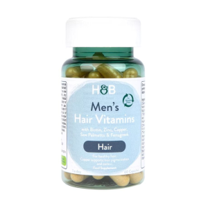 Holland & Barrett Hair Vitamins For Men 60 Capsules Witaminy dla mężczyzn