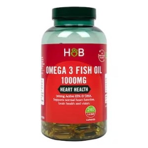 Holland & Barrett Omega 3 Fish Oil 1000mg 240 Capsules 