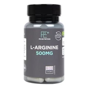 Holland & Barrett PE Nutrition L-Arginine 500mg 50 Capsules L-arginina