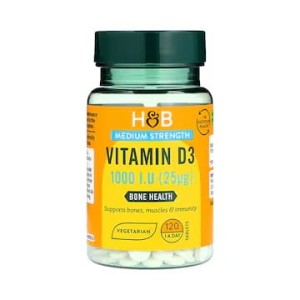 Holland & Barrett Vitamin D 1000 I.U 25ug 240 Tablets Witamina D3