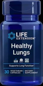 Life Extension Healthy Lungs  Wapń Boswellia Szafran Andrographis Fosfor