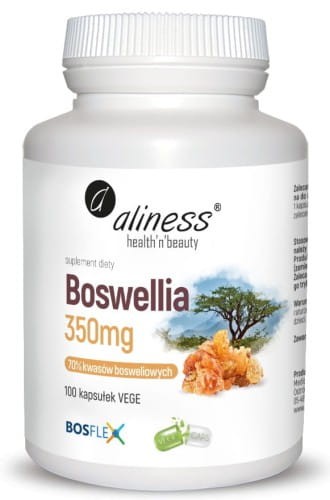  Aliness Boswellia 350 mg (70%/10%) x 100 Vege caps 