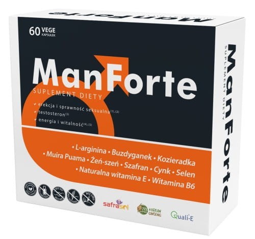  Aliness ManForte dla mężczyzn x 60 vege caps 