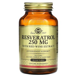 Solgar Resveratrol 250 mg - 60 kaps  Resweratrol
