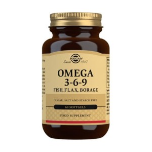Solgar Omega 3-6-9 siemię ogórecznik