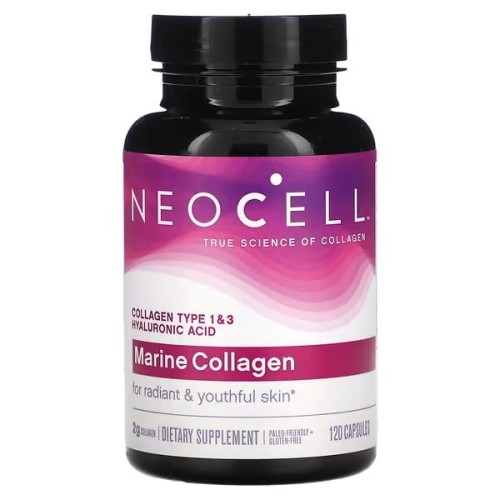NeoCell, Kolagen morski, 120 kapsułek Marine Collagen