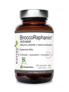Kenay Sulforafan BroccoRaphanin® Activated - Aktywny ekstrakt z nasion brokułów (60 kapsułek) - suplement diety 