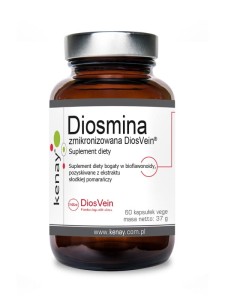 Kenay Diosmina zmikronizowana DiosVein® (60 kapsułek) - suplement diety 