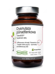 Kenay Dysmutaza ponadtlenkowa TetraSOD® (60 kapsułek) - suplement diety 