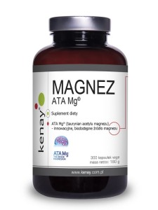 Kenay MAGNEZ ATA Mg® (60 kapsułek vege Vcaps®) - suplement diety 