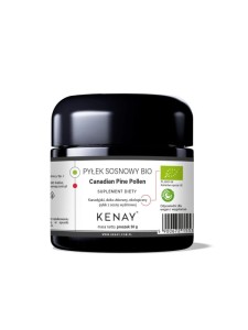 kenay Pyłek sosnowy BIO Canadian Pine Pollen proszek (30 g) - suplement diety 