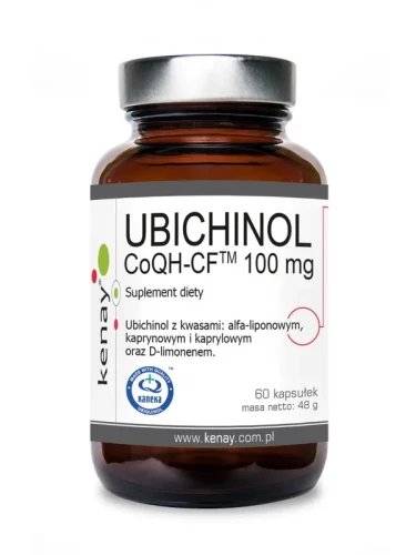 Kenay UBICHINOL CoQH-CF™ 100 mg (60 kapsułek) - suplement diety 