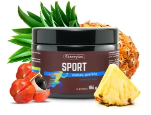 Skoczylas Sport ananas, guarana żeń szeń l-cytrulina l-arginina