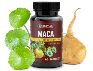 Skoczylas Maca + Żeń-szeń + Gotu cola