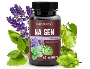 Skoczylas Na sen Lawenda Chmiel Melisa Melatonina