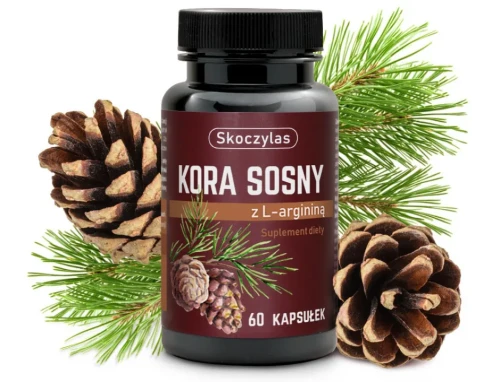 Skoczylas Kora sosny z L-argininą