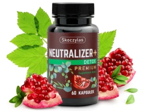 Skoczylas Neutralizer + DETOX PREMIUM NAC Kwercetyna Astaksantyna ALA Resweratrol