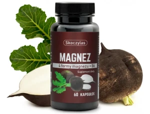 Skoczylas Magnez 4 formy - czarna rzepa